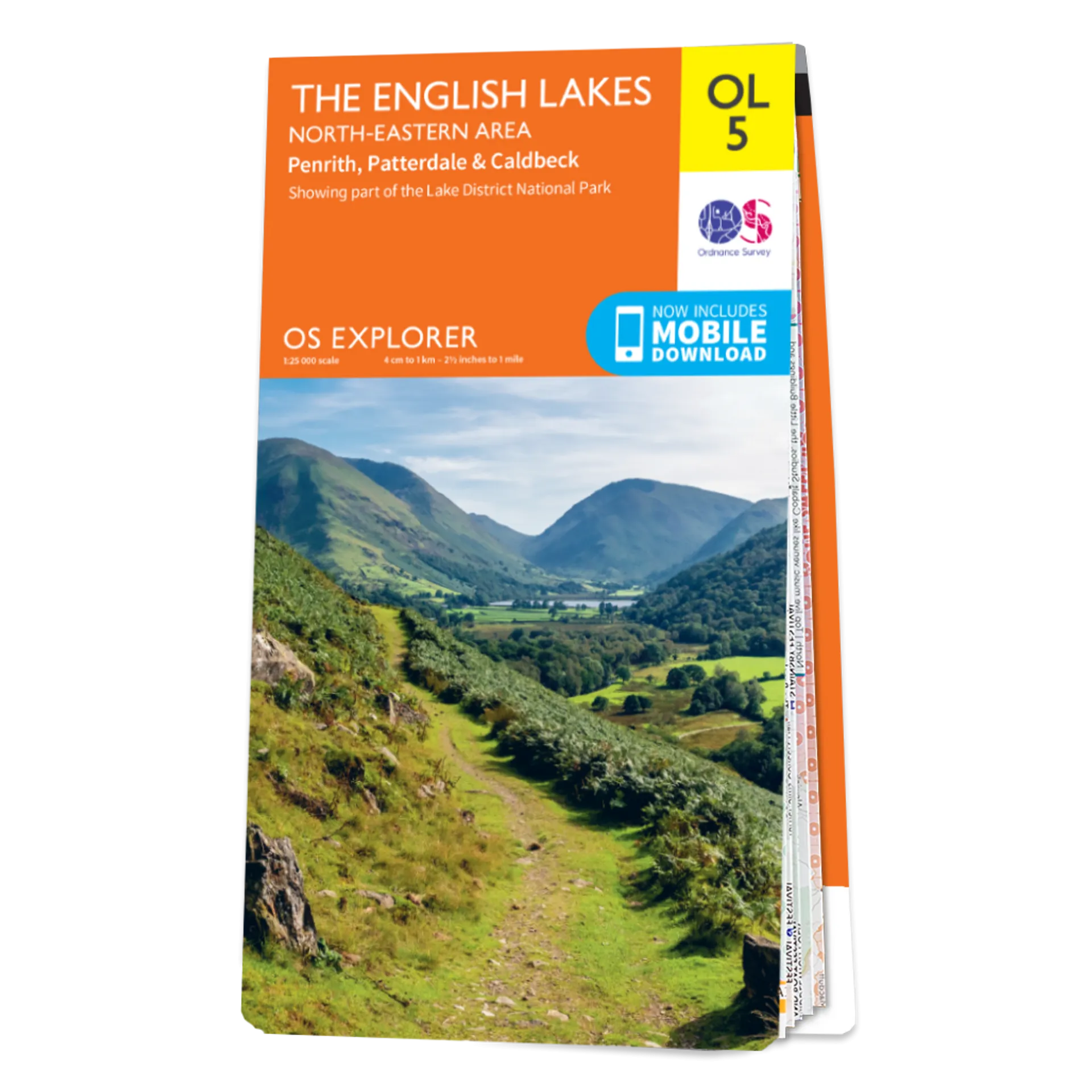 Ordnance Survey Explorer OL 5 The English Lakes North-Eastern Area