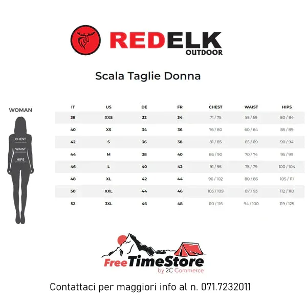 REDELK PANTALONE ESTIVO DONNA SUMMIT 5-L DISPONIBILE IN DUE COLORAZIONI